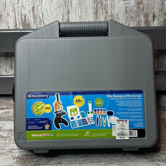 Discovery 900x Biological Microscope Set with Carrying Case - Picture 2 of 3